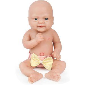 14 inch Realistic Reborn Baby Doll,PVC Free,Solid Platinum Liquid Baby Dolls